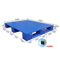 86#平板川字卡板（內置8根鋼管）