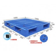 84#網(wǎng)格雙面卡板（內置8根鋼管）