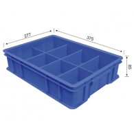 2#分格箱（長方形8格）